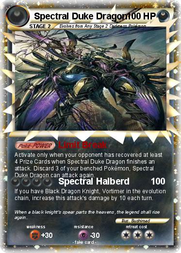 Pokemon Spectral Duke Dragon