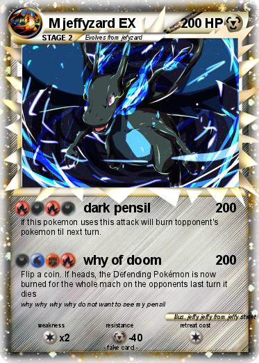 Pokemon M jeffyzard EX