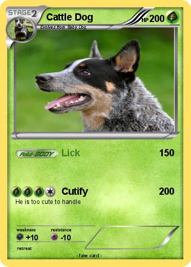 Pokemon Cattle Dog