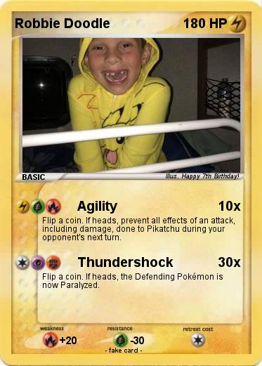 Pokemon Robbie Doodle