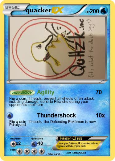 Pokemon quacker