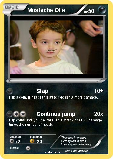 Pokemon Mustache Olie