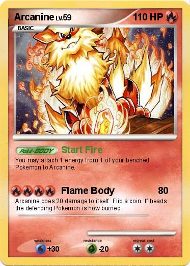Pokemon Arcanine
