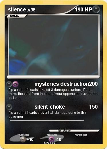 Pokemon silence