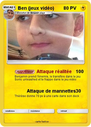Pokemon Ben (jeux vidéo)