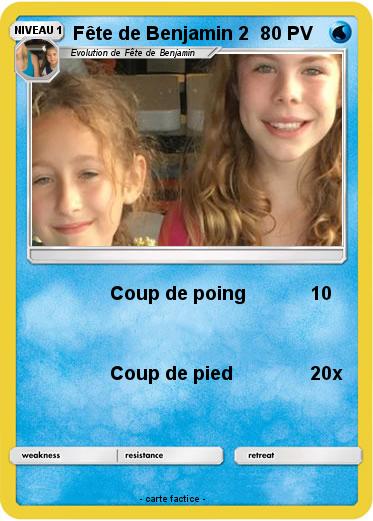 Pokemon Fête de Benjamin 2