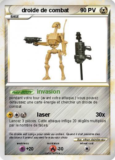 Pokemon droide de combat