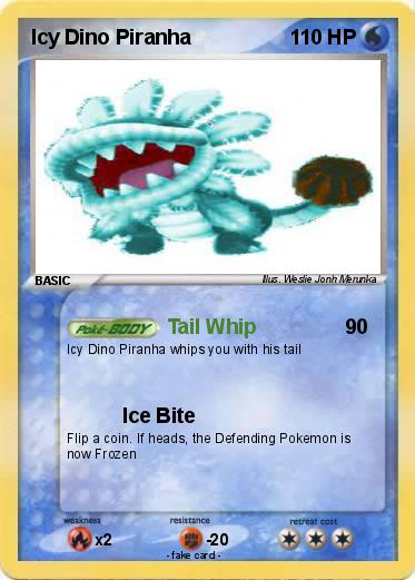 Pokemon Icy Dino Piranha