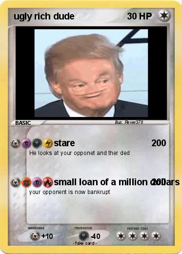 Pokemon ugly rich dude