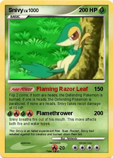 Pokemon Snivy