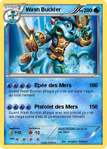 Pokemon Wash Buckler