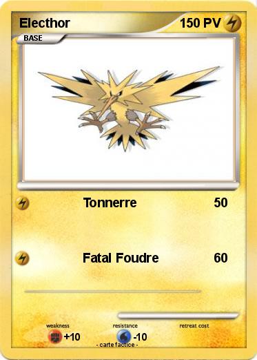 Pokemon Electhor