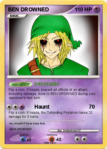 Pokemon BEN DROWNED