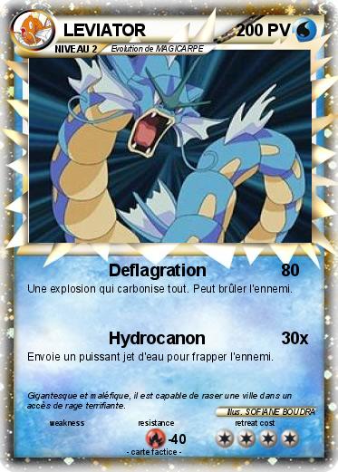 Pokemon LEVIATOR