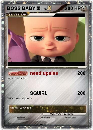 Pokemon BOSS BABY!!!!!