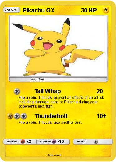 Pokemon Pikachu GX