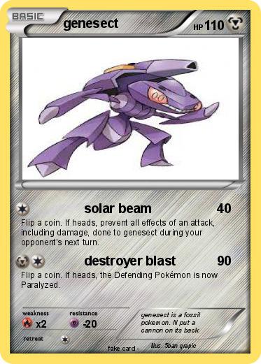 Pokemon genesect