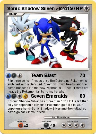 Pokemon Sonic Shadow Silver