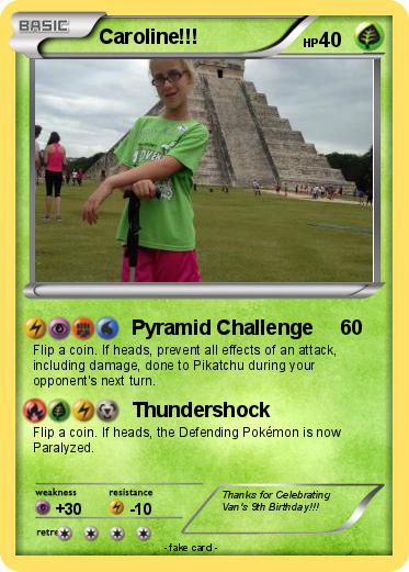 Pokemon Caroline!!!