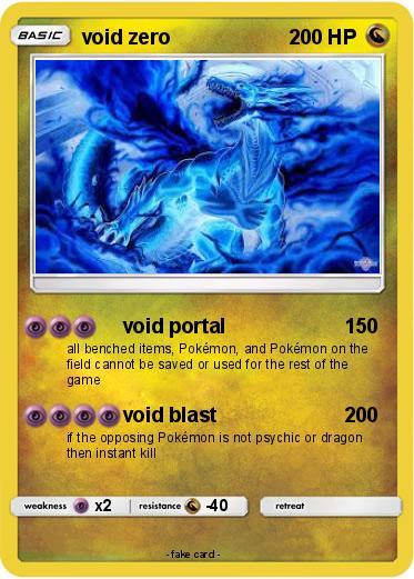 Pokemon void zero
