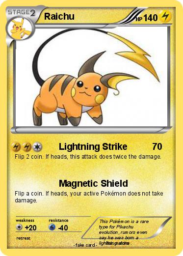 Pokemon Raichu