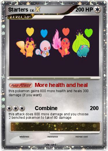 Pokemon Starters