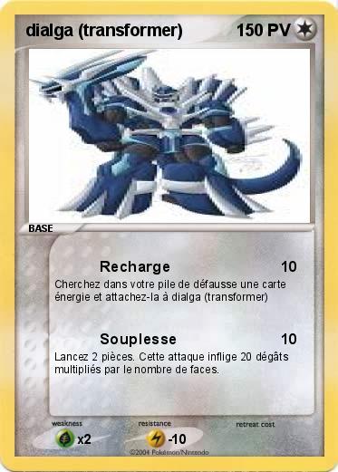Pokemon dialga (transformer)