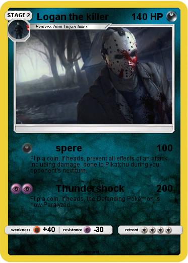 Pokemon Logan the killer