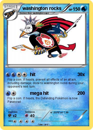 Pokemon washington rocks