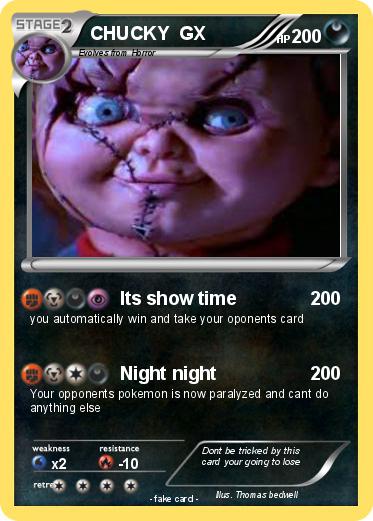 Pokemon CHUCKY  GX