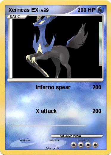 Pokemon Xerneas EX