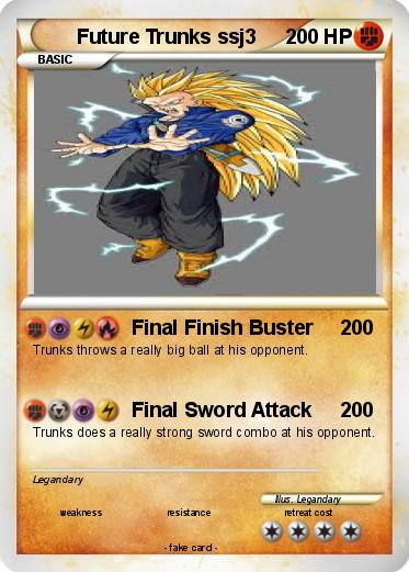 Pokemon Future Trunks ssj3