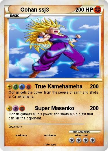Pokemon Gohan ssj3