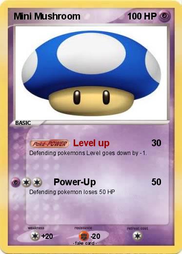 Pokemon Mini Mushroom