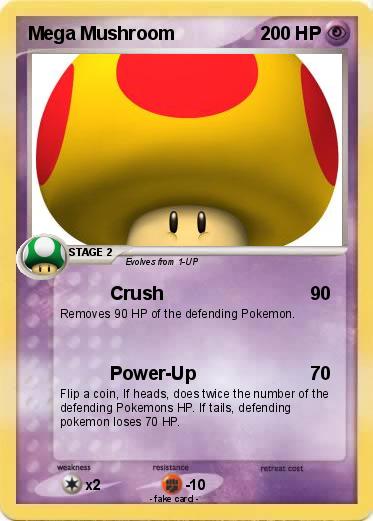 Pokemon Mega Mushroom