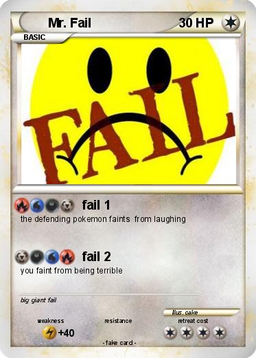 Pokemon Mr. Fail