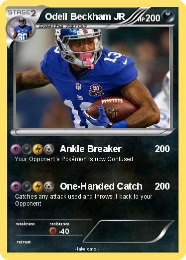 Pokemon Odell Beckham JR