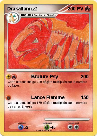 Pokemon Drakaflam