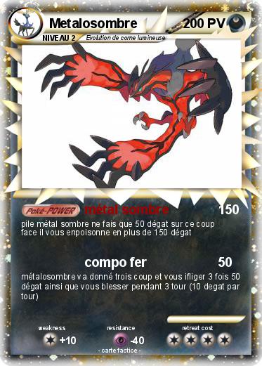 Pokemon Metalosombre