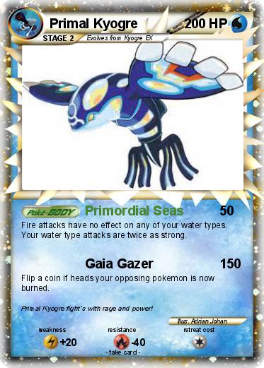 Pokemon Primal Kyogre