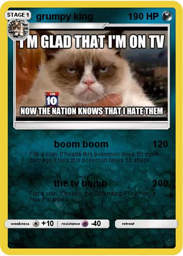 Pokemon grumpy king