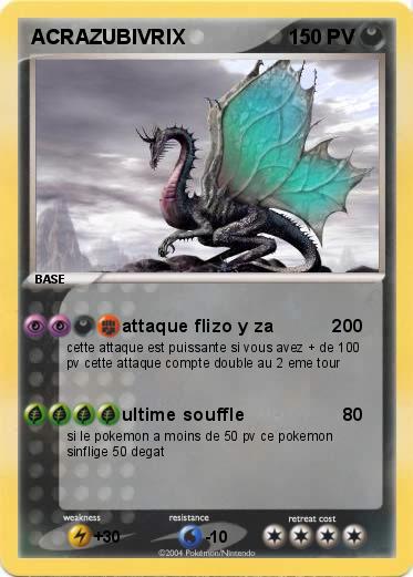 Pokemon ACRAZUBIVRIX