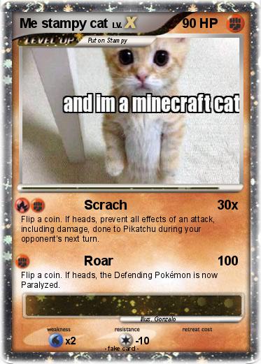 Pokemon Me stampy cat
