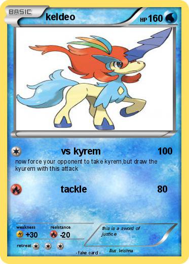 Pokemon keldeo