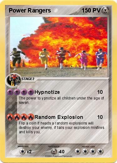 Pokemon Power Rangers
