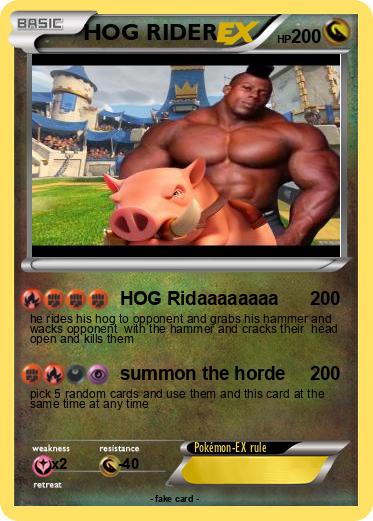 Pokemon HOG RIDER