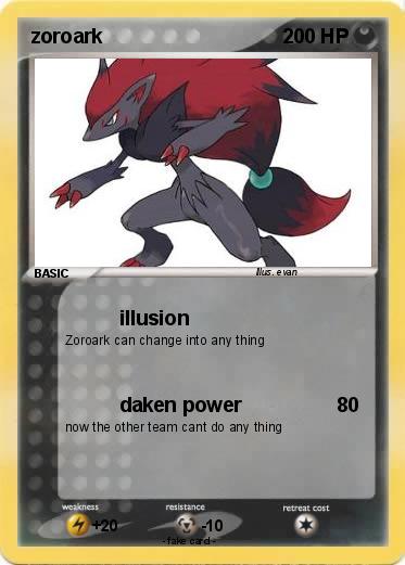 Pokemon zoroark