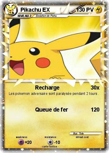 Pokemon Pikachu EX