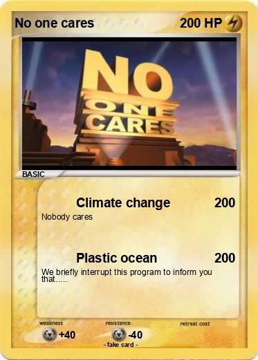 Pokemon No one cares