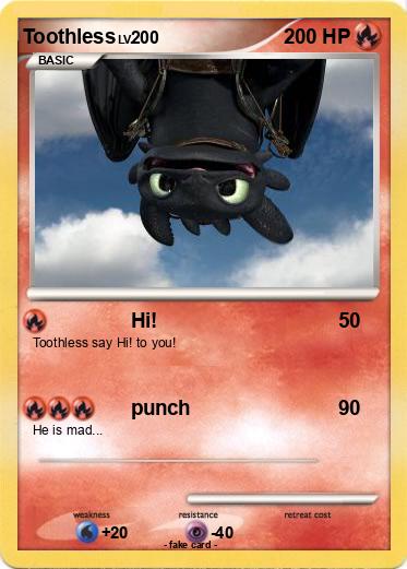 Pokemon Toothless